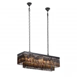 Подвесной светильник Vitaluce V5159-1/10 (220V, хрусталь, на цепи)