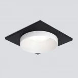 Встраиваемый точечный светильник Elektrostandard 117 MR16 белый/черный