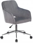 Кресло Бюрократ CH-380SL серая жемчужина Italia 26 крестовина металл хром