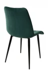 Стул Поль зеленый #19, велюр / черный каркас