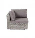 Модуль диванный угловой с подушками, цвет серый (гиацинт) 4SIS Лунго YH-C1031W-TW graphite