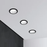 Встраиваемый светильник Elektrostandard Mils 25010/01 GU10 чёрный (220V, круглые)