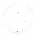 Накладной точечный светильник круглый Arlight 034819 (LED, 220V, круглые, IP40)