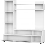 Готовая гостиная Woodville Nigel белый / цемент светлый 499621