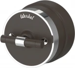Выключатель на 4 положения двухклавишный Vintage (мокко матовый/хром) Werkel W5822052 (a058779)