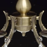 Подвесная люстра MW-Light Аврора 371011605 (220V, на цепи, подсвечник, свеча)