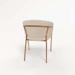 Стул Serene Enchantment Hesby (Металл/Бежевый) арт.HSBI_HTC0255_beige_2