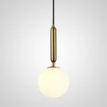 Подвесной светильник Raffin Gold/White ImperiumLoft Raffin01 (179969-26) (220V, на проводе, шар)