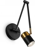 Бра на гибкой ножке Enzo FR5201WL-01B Freya (220V)