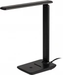 Офисная настольная лампа светодиодная складываемая ЭРА NLED-508-7W-BK (220V, выключатель)