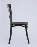 Стул Stool Group Кроссбэк пластиковый черный УТ000001849