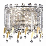 Настенный светильник Desio SL1655.201.02 ST Luce (220V, хрусталь, подвески)
