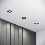 Светильник встраиваемый Elektrostandard City 25054/01 GU10 черный (220V, круглые)