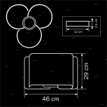 Потолочный светильник Lightstar PITTORE 811030