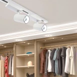 Трековый светильник ЭРА SТR-30-36-40K-W30 (LED, 220V, круглые, IP40)