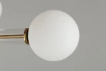 Потолочная люстра на штанге Omnilux Bucine OML-29507-08 (220V, шарики)