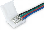 Соединитель гибкий Ambrella Illumination GS7251 односторонний для светодиодной ленты 5050 12/24V (4 конт.) 150 мм