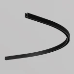 Коннектор радиусный R900 накладной черный Maytoni Accessories for tracks Levity TRA184-R900-11B (24V)