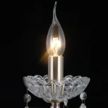 Подвесная люстра ILLUMICO IL0265-5PSQ-39 AB (220V, на цепи, подсвечник, свеча)