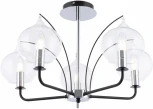Потолочная люстра на штанге Arte Milano Napoli-321007 321007/5 BK.CR (220V)