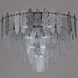 Потолочная люстра Reluce 09031-3.3-08 CR (220V, хрусталь)