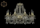Подвесная люстра с хрустальными подвесками Art Classic 41.11 41.11.10.240.GW.Sp