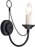 Бра Elstead CB1-BLACK (220V, подсвечник, свеча)