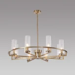 Потолочная люстра на штанге iLamp Evolution 6806-8 QGD (220V)