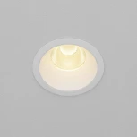 Встраиваемый светильник Maytoni Dip DL117-15W-2.7K-W (LED, 220V, круглые)