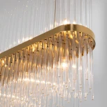 Подвесная люстра Wi-Fi на штанге Bogate's Allure 486/8 (220V, управление смартфоном, голосовое управление, умный дом - Minimir Home, Алиса, Маруся, Салют)