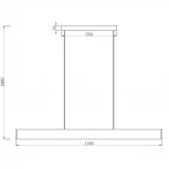 Подвесной светильник Arte Lamp Largo A2505SP-2WH