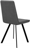 Стул 202 KL14 серый, ножки черные Dikline 00-00059750