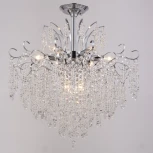 Потолочная люстра хрустальная на штанге Reluce 90324-0.3-09 CR (220V)