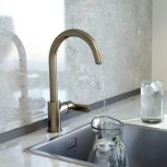 Смеситель IDDIS Cuba CUBBNFJi05 для кухонной мойки, сатин