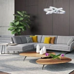 Подвесной светильник Eurosvet Posh 90176/3 (регулировка яркости, LED, 220V, пульт управления, на тросе, кольцо)