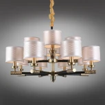 Подвесная люстра ярусная Omnilux Albinia OML-57303-12 (220V, на цепи)