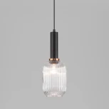Подвесной светильник Eurosvet Bravo 50181/1 прозрачный (220V, на проводе, круглые)