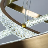 Подвесной светильник Arte Lamp Orione A2182SP-160PB (LED, 220V, пульт управления, на тросе, кольцо)