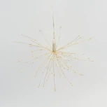 Фигура светодиодная Фейерверк на батарейках 3AA 30х30см. Подвесная. 120 светодиодов. Теплый белый свет. Пульт ДУ в-к. ULD-H3030-150/DTA/3AA/RC WARM WHITE IP20 FIREWORKS