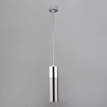 Подвесной светильник Eurosvet Double Topper 50135/1 LED хром/черный жемчуг (220V, на проводе)