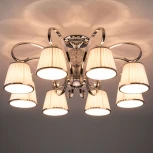 Потолочная люстра Eurosvet Tessa 60088/8 хром (220V)