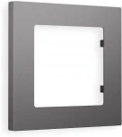 Рамка Ambrella Volt ALFA Techno (Антрацит серый) 1-ая AF220651