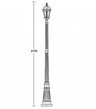 Наземный фонарь Oasis Light 95209S Gb (220V, IP44)