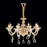 Подвесная люстра Citilux Ирида CL351181 (220V, хрусталь, на цепи, подсвечник, свеча)