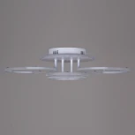 Потолочная люстра светодиодная на штанге с пультом Reluce 09820-3.3-2+2A WH (RGB) (220V)