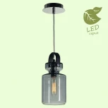 Подвесной светильник Lussole Loft Brighton GRLSP-9639 (220V, на проводе, банка, IP21)