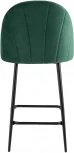 Стул полубарный Stool Group Логан велюр зелёный УТ000035465