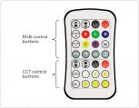 Контроллер Ambrella Illumination GS11501 для светодиодных лент RGB+CCT c радио пультом 2.4G