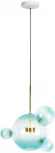 Подвесной светильник Loft It Bolle 2027-P4 Blue (LED, 220V, на проводе, шар, молекулы)