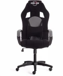 Кресло DRIVER (22) флок/ткань, черный/серый, 35/TW-12 Tetchair 19290